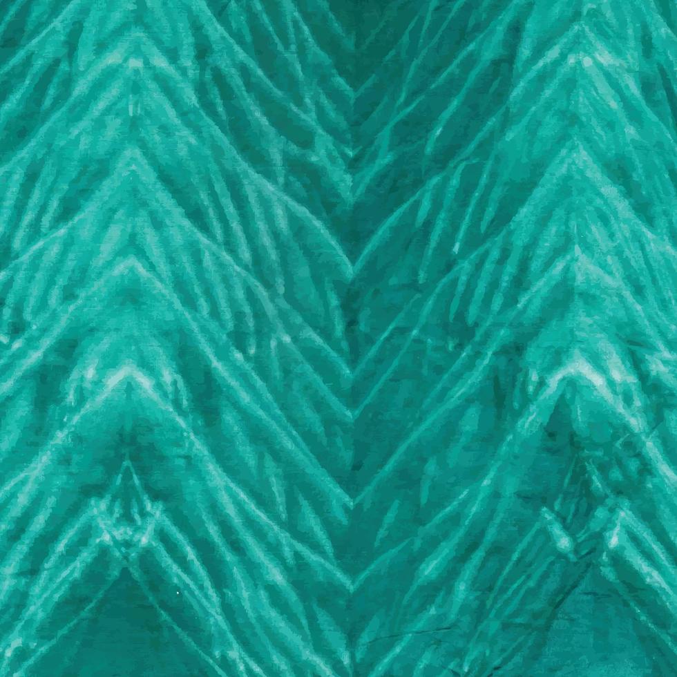bunter handgemalter grüner Batikmusterhintergrund des Aquarells vektor