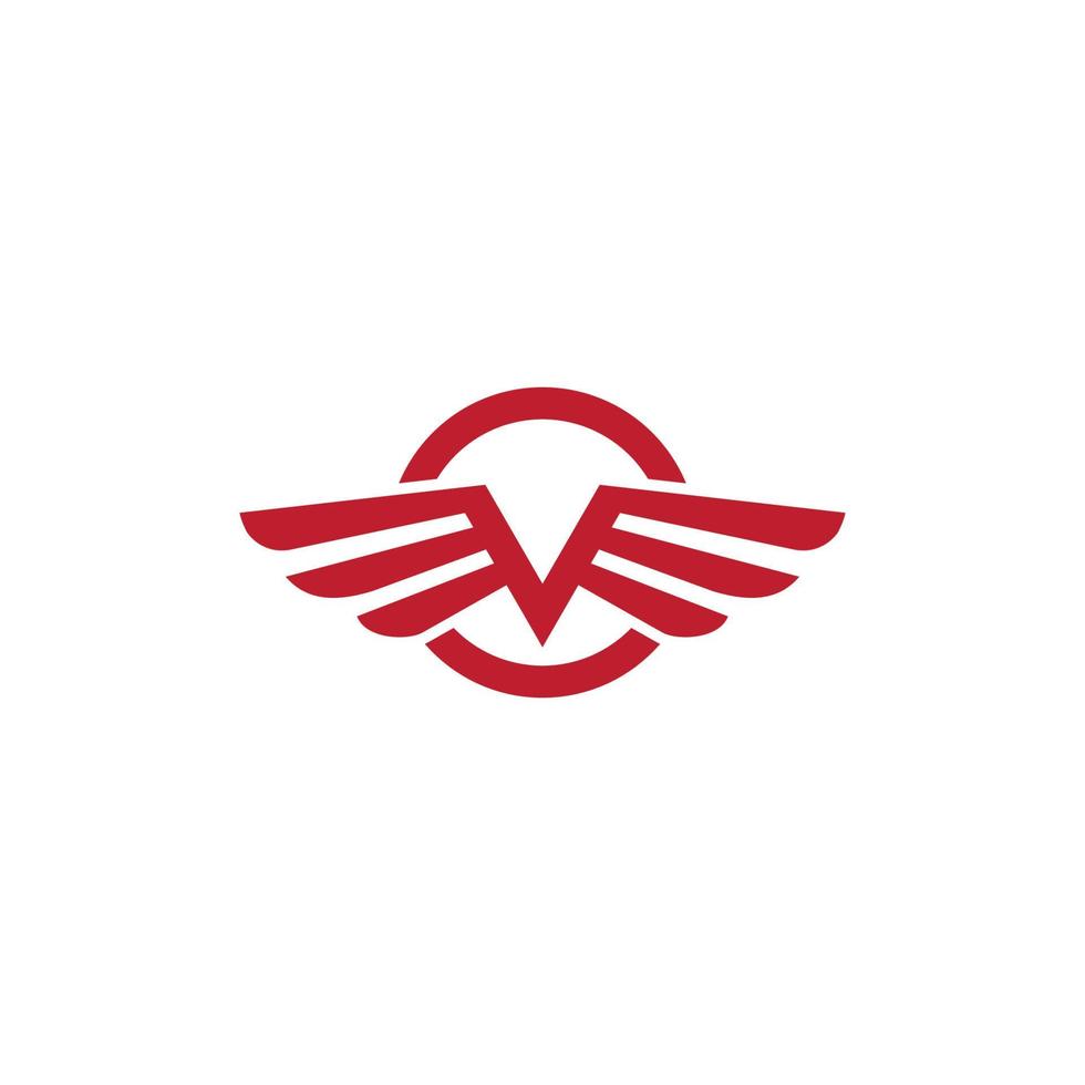 Flügel-Logo-Vektor vektor