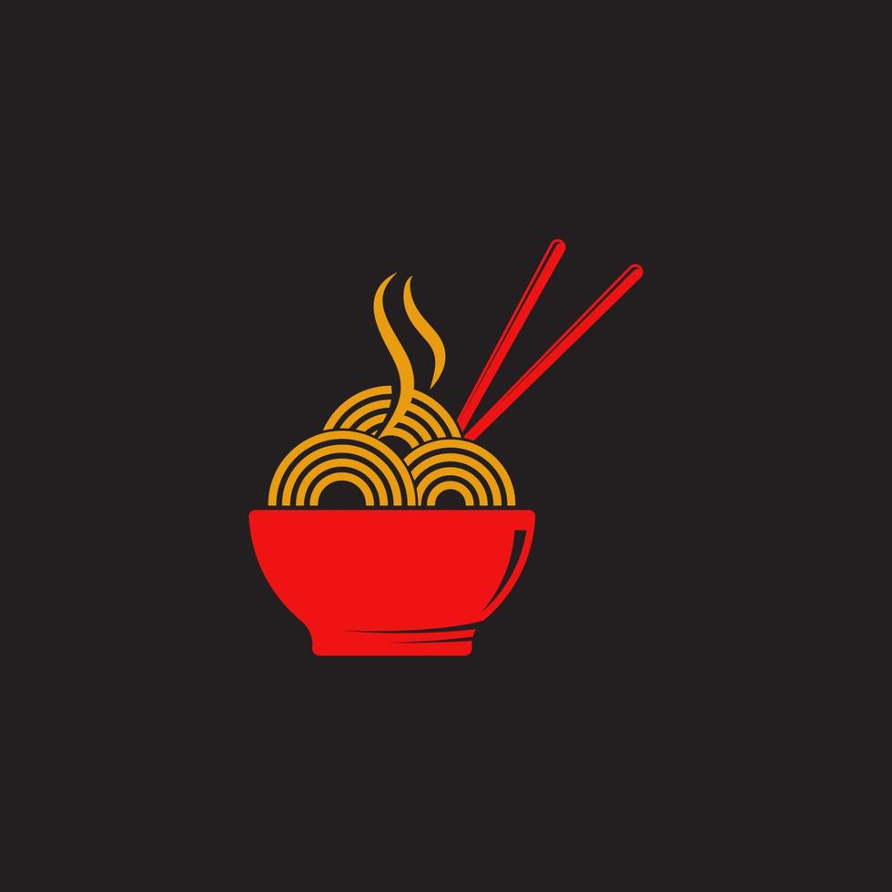 spaghetti mat tecken symbol illustration vektor