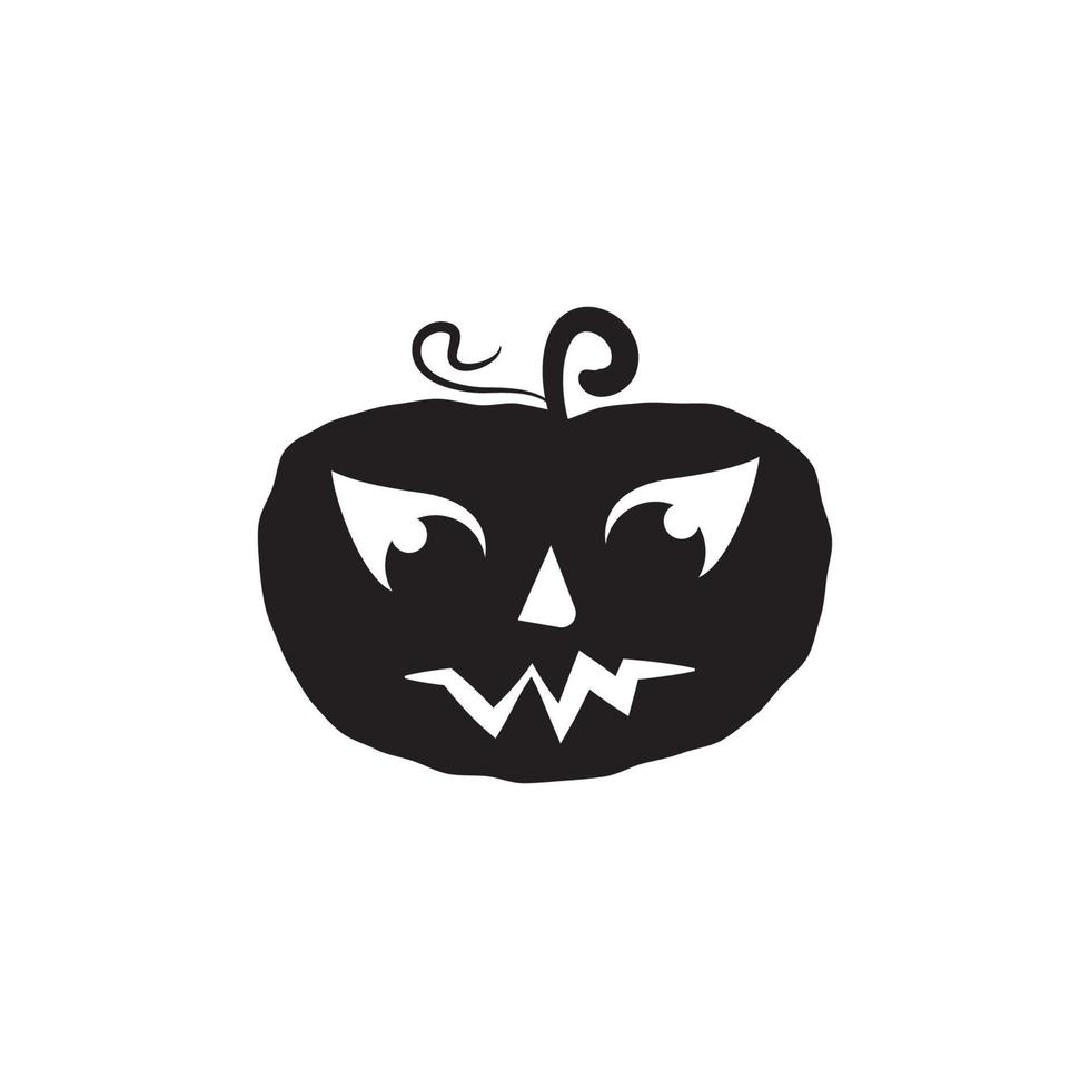 Jack o'Lantern Happy Halloween-Symbol vektor