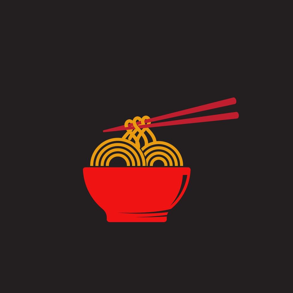 spaghetti mat tecken symbol illustration vektor