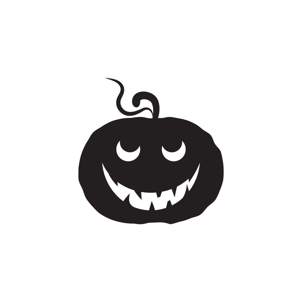 Jack o'Lantern Happy Halloween-Symbol vektor