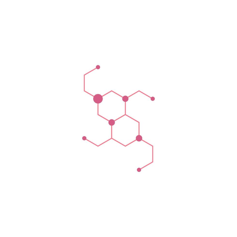 molekyl vektor illustration design