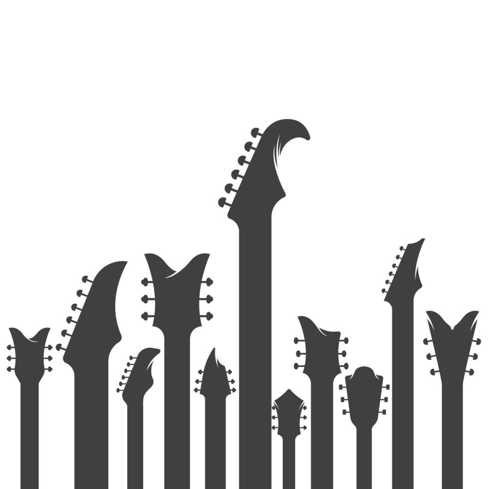 Gitarre Vektor Icon Illustration