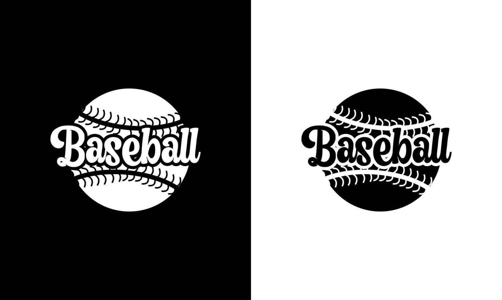 Baseball-Zitat-T-Shirt-Design, Typografie vektor