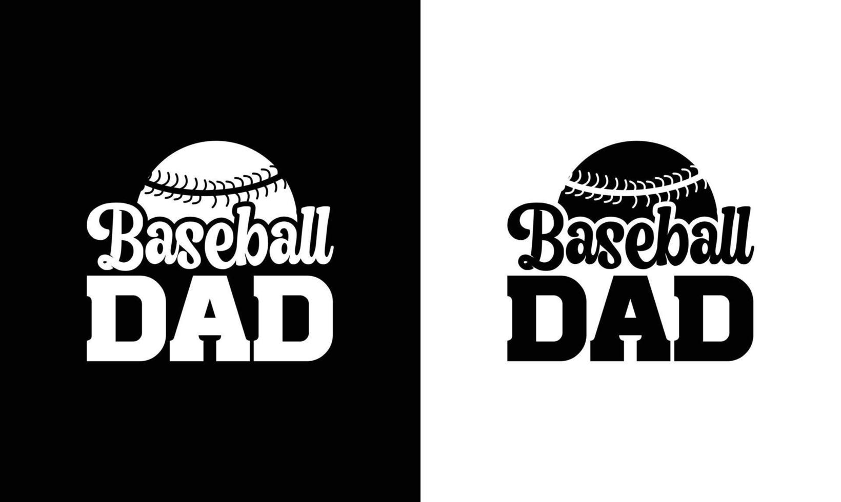 Baseball-Zitat-T-Shirt-Design, Typografie vektor