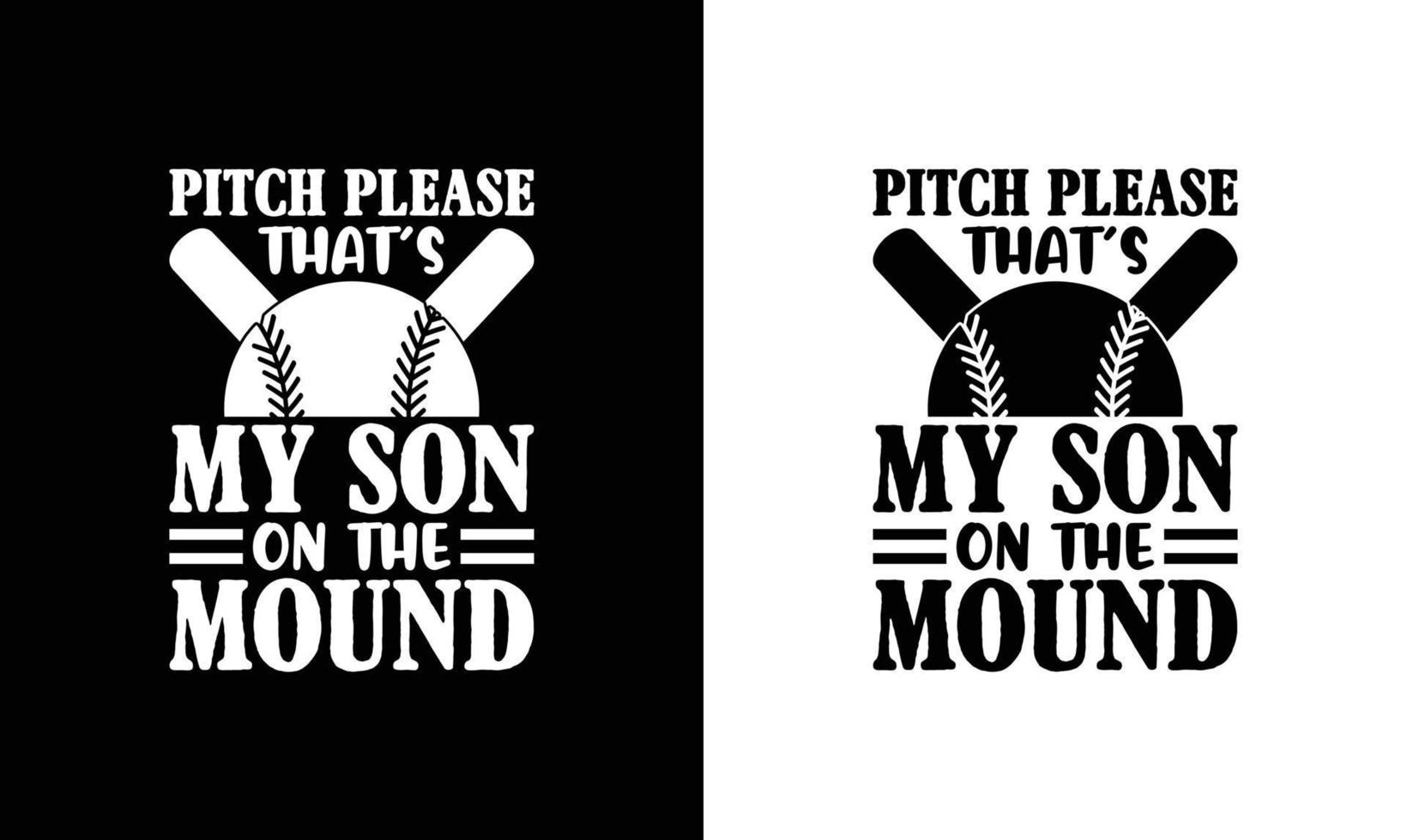 Baseball-Zitat-T-Shirt-Design, Typografie vektor