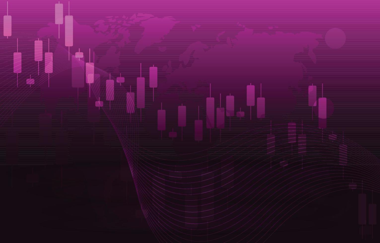 negativ ljus Graf Diagram avskrivning valuta global ekonomisk lågkonjunktur vektor