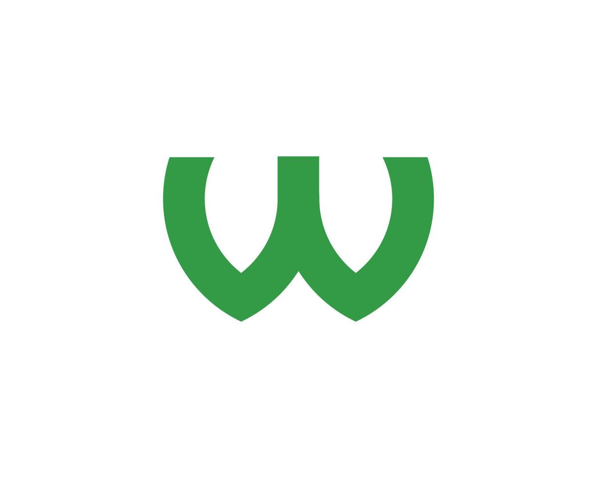 w-Logo-Design-Vektorvorlage vektor