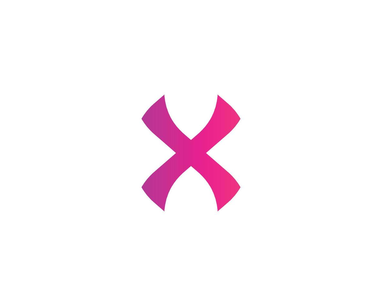 x xx Logo-Design-Vektorvorlage vektor