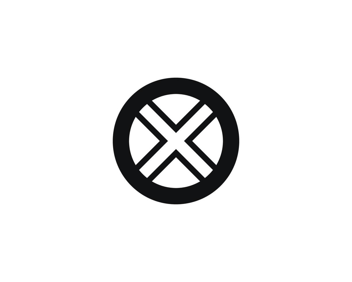 x xx logotyp design vektor mall