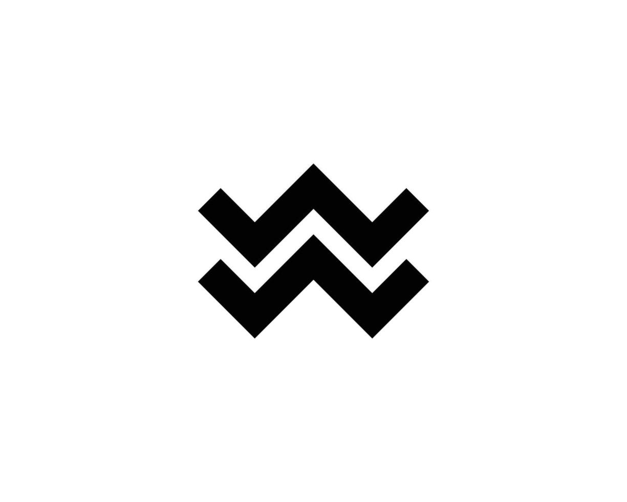 w ww Logo-Design-Vektorvorlage vektor