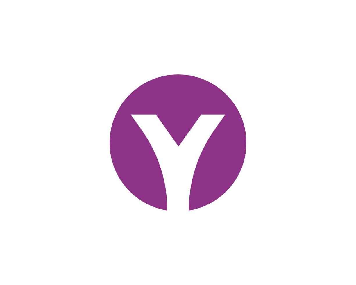 y logotyp design vektor mall