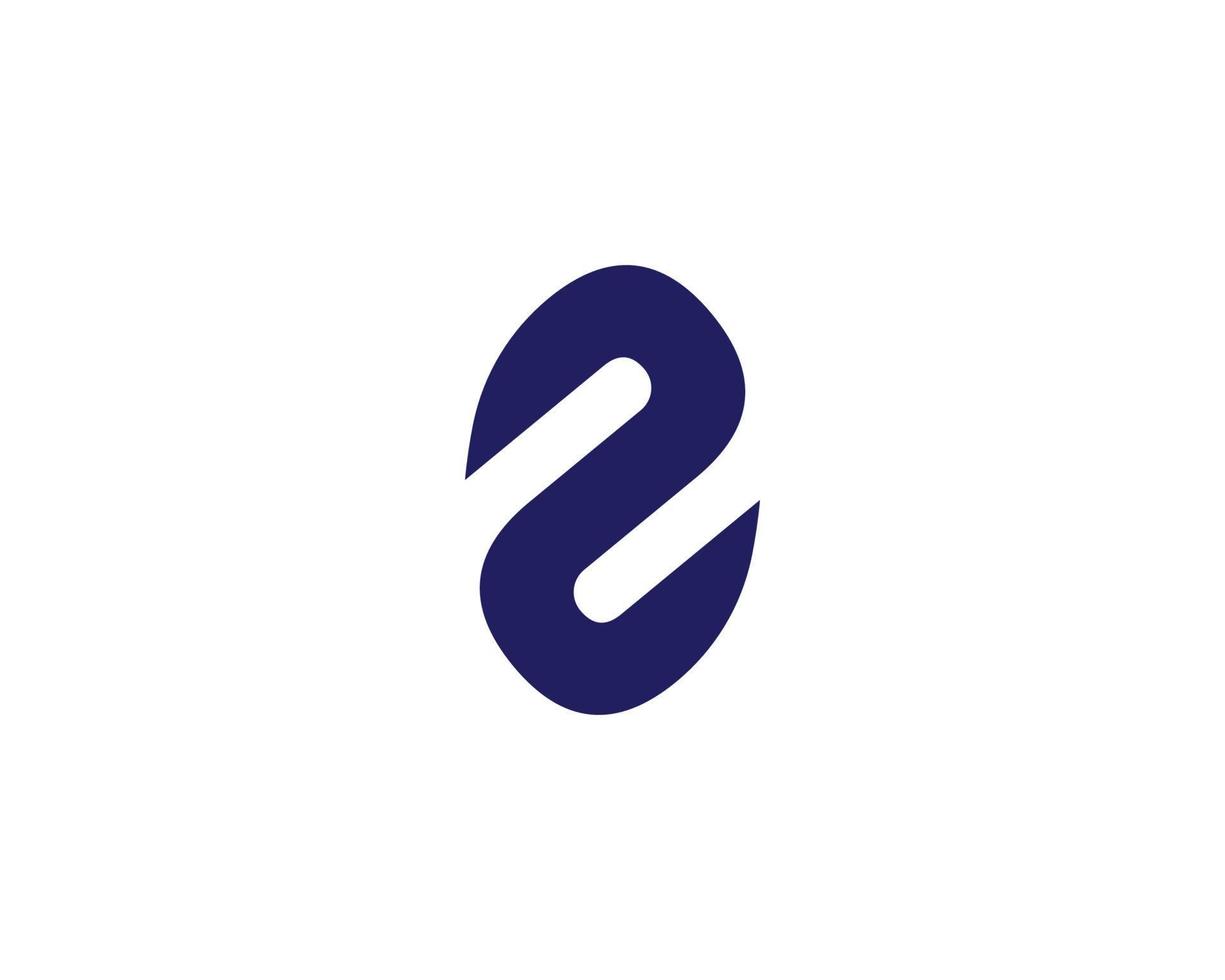 z logotyp design vektor mall