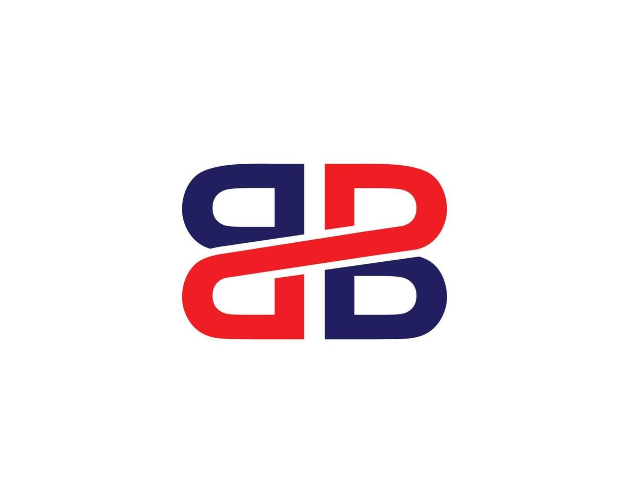 bb-Logo-Design-Vektorvorlage vektor