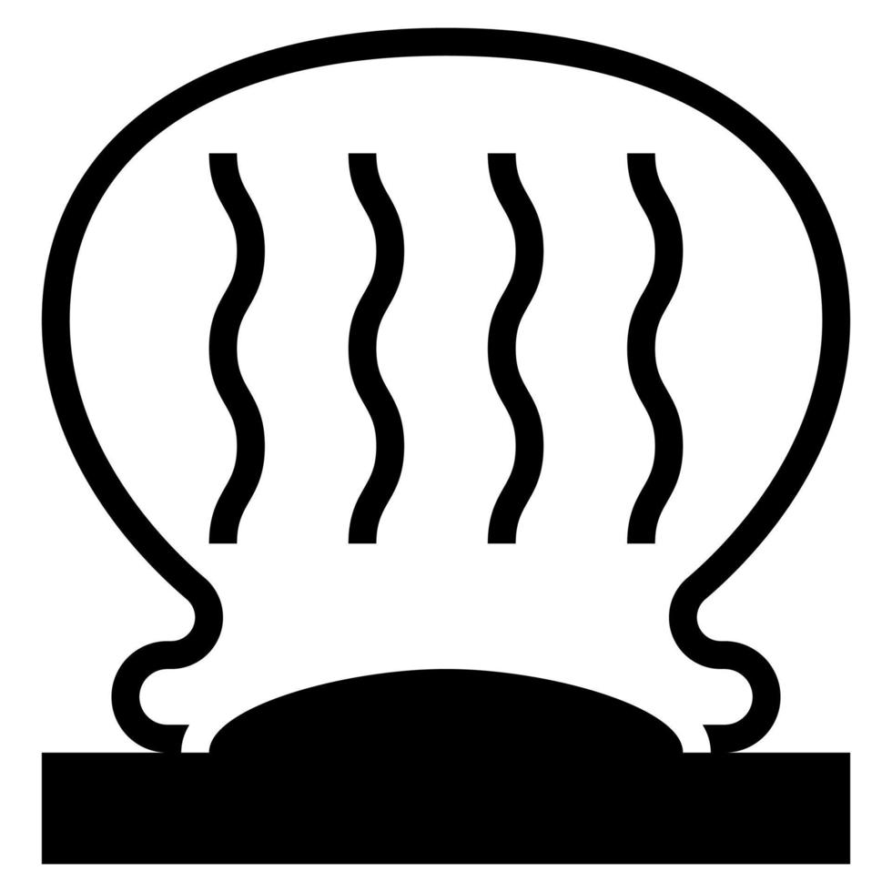 Schröpfen ClipArt-Symbol vektor