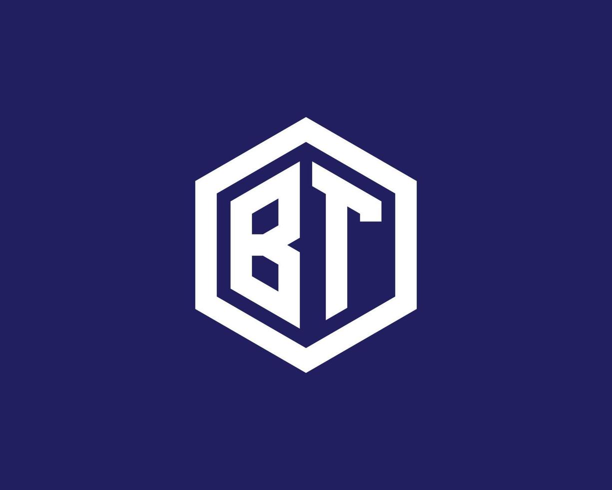 bt tb-Logo-Design-Vektorvorlage vektor