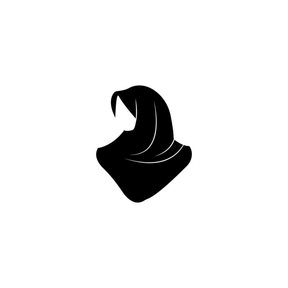 hijab-symbol-illustrationsvektor vektor