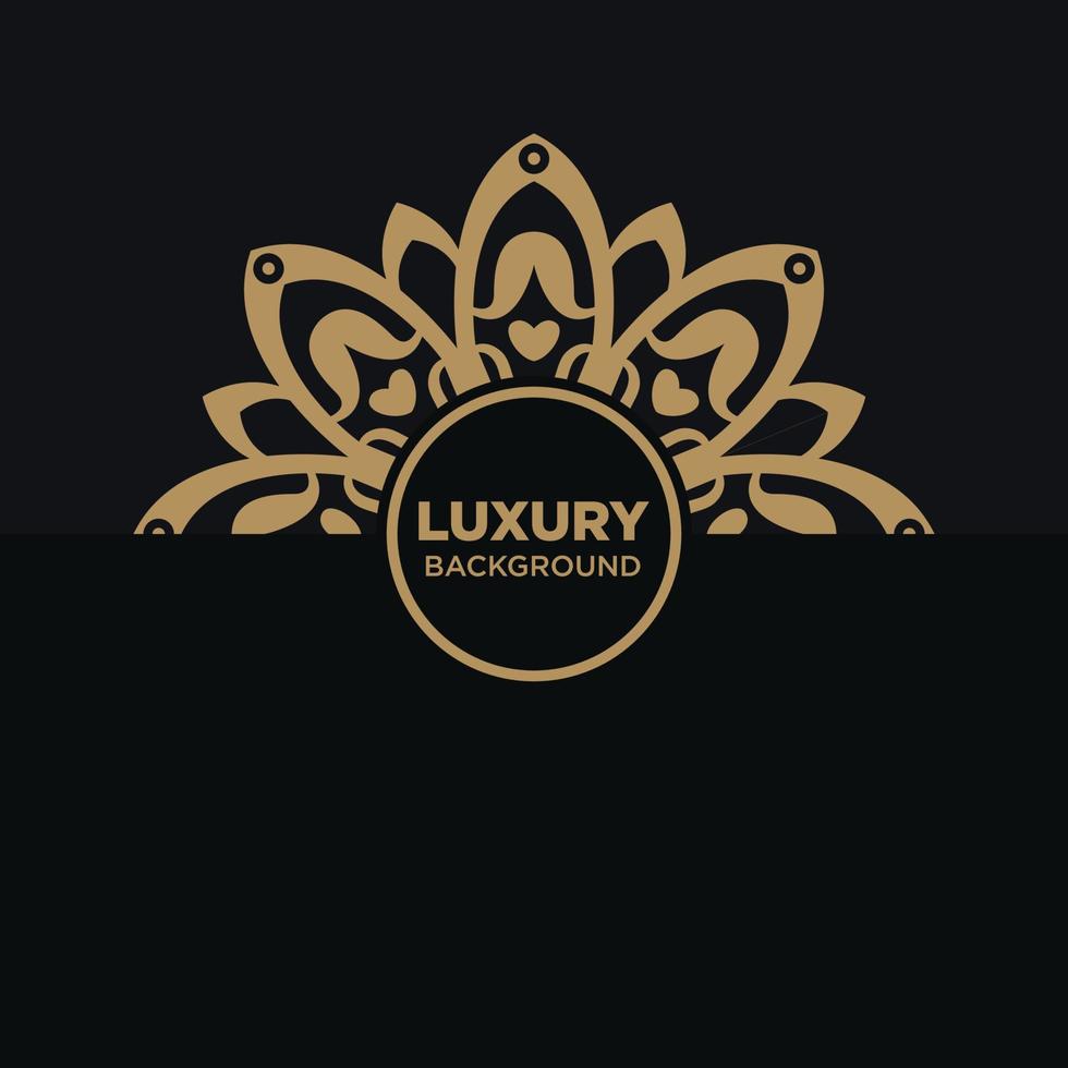 Luxus Mandala Linie Kunst Schönheit Blume Hintergrund Vektor Design abstrakt