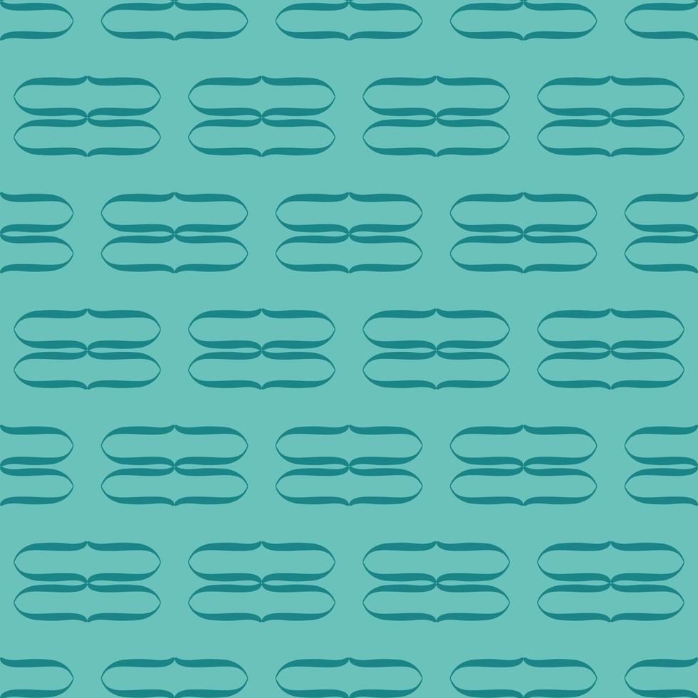 einzigartiges buntes blaugrünes Muster des einzigartigen Stils vektor