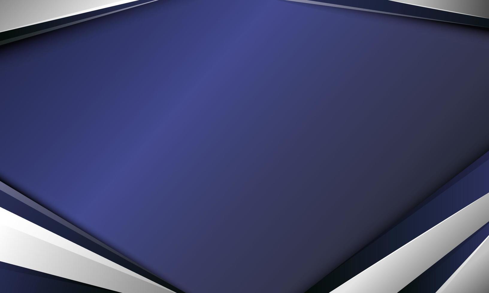 silberblauer metallischer eleganter hintergrund. Hintergrund mit Farbverlauf vektor