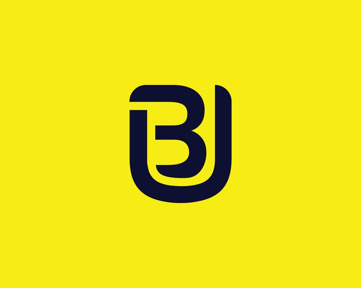 bu du är logotyp design vektor mall