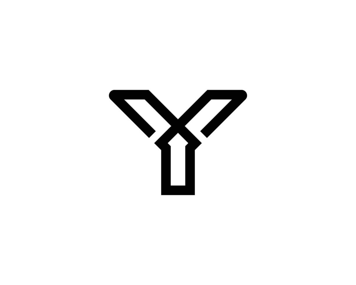 y logotyp design vektor mall