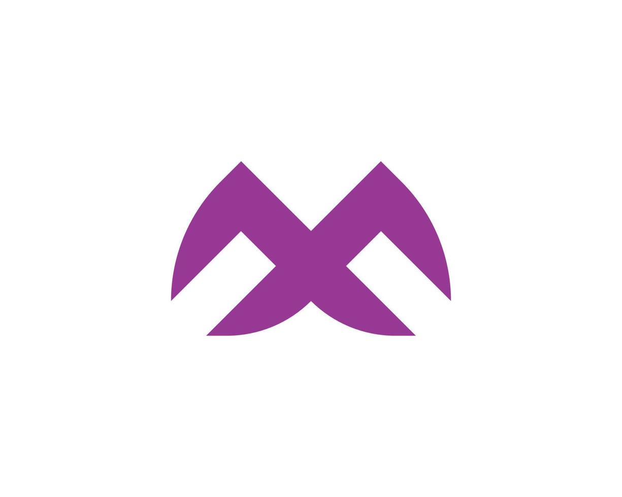 m mm Logo-Design-Vektorvorlage vektor
