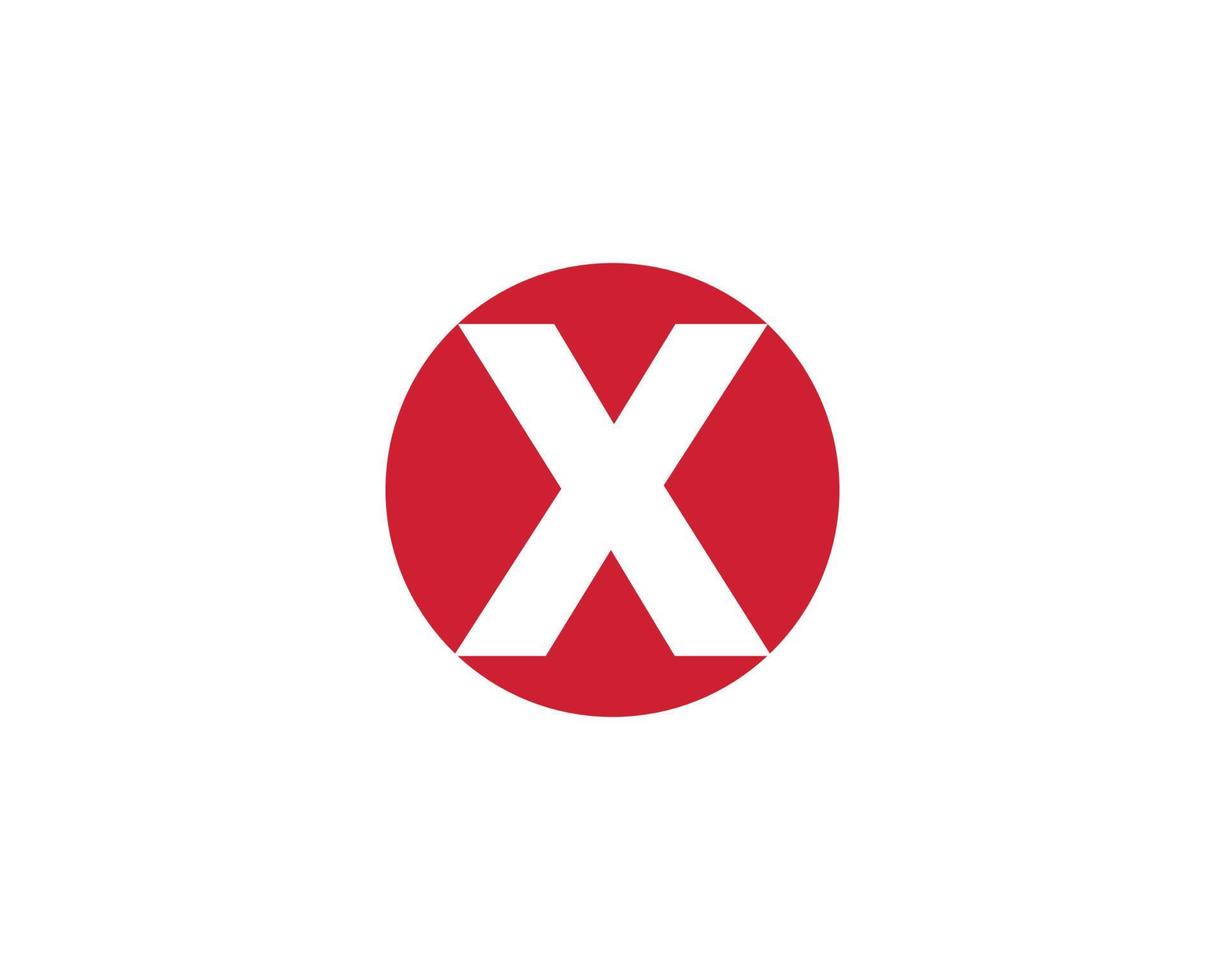 x xx logotyp design vektor mall