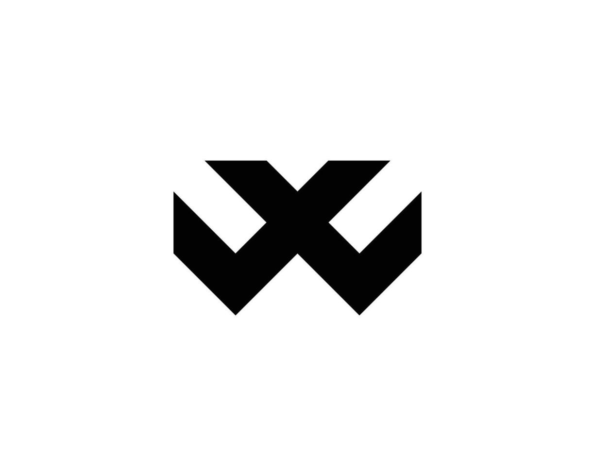 w-Logo-Design-Vektorvorlage vektor