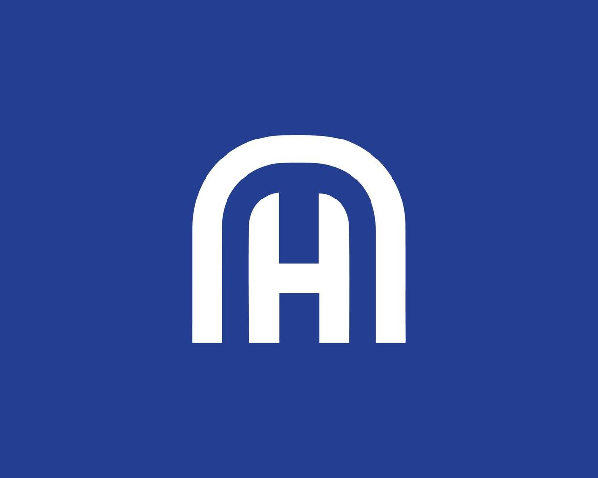 ah ha Logo-Design-Vektorvorlage vektor