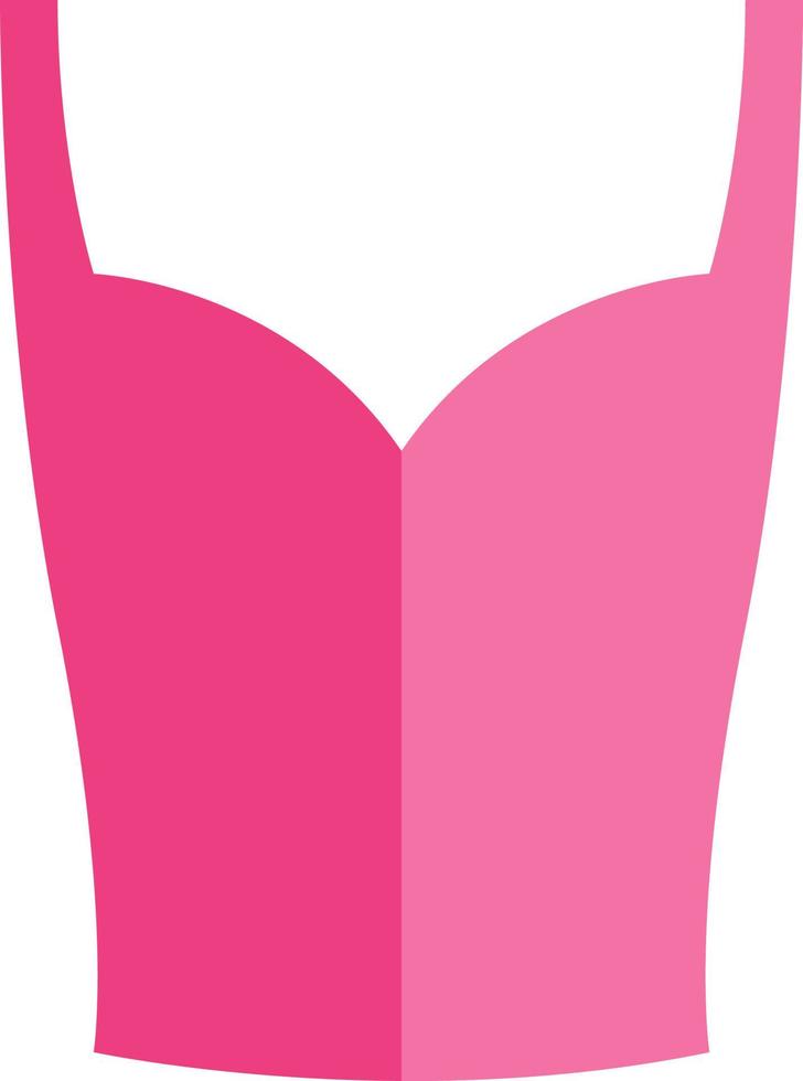 rosa blus, ikon illustration, vektor på vit bakgrund