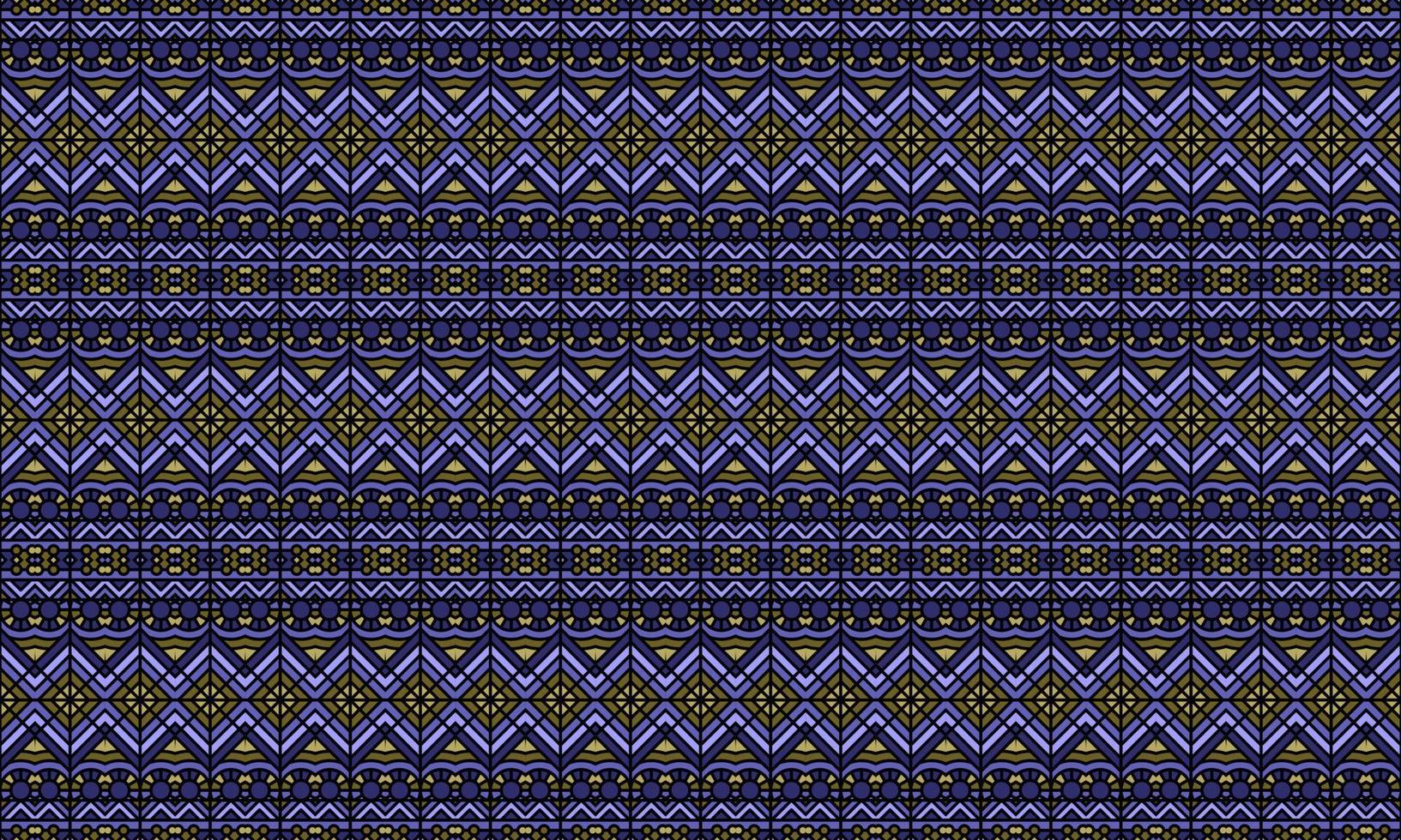 eleganter moderner Batik ethnischer Musterhintergrund vektor