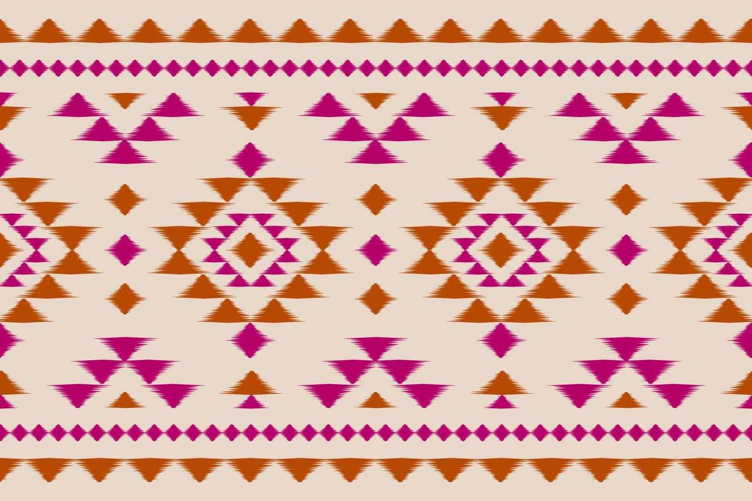 matta etnisk ikat mönster konst. geometrisk etnisk ikat sömlös mönster i stam. mexikansk stil. vektor
