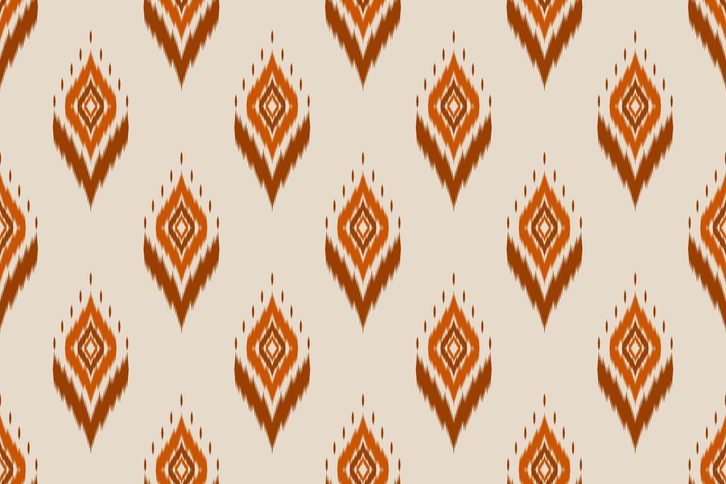 geometrisches ethnisches ikat-nahtloses muster im stammes-. stoff ethno ikat muster kunst. mexikanischer Stil. vektor