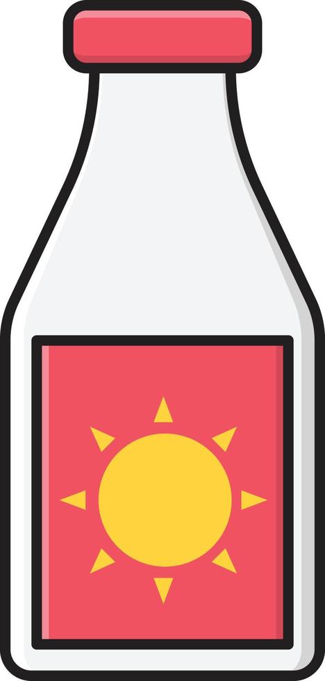 sunblock vektor illustration på en bakgrund. premium kvalitet symbols.vector ikoner för koncept och grafisk design.