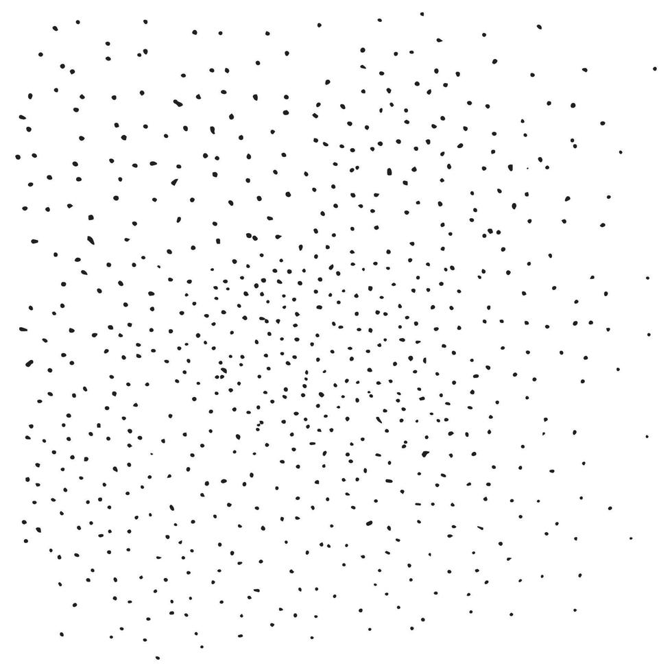 hand teckning svartvit abstrakt punkt mönster vektor