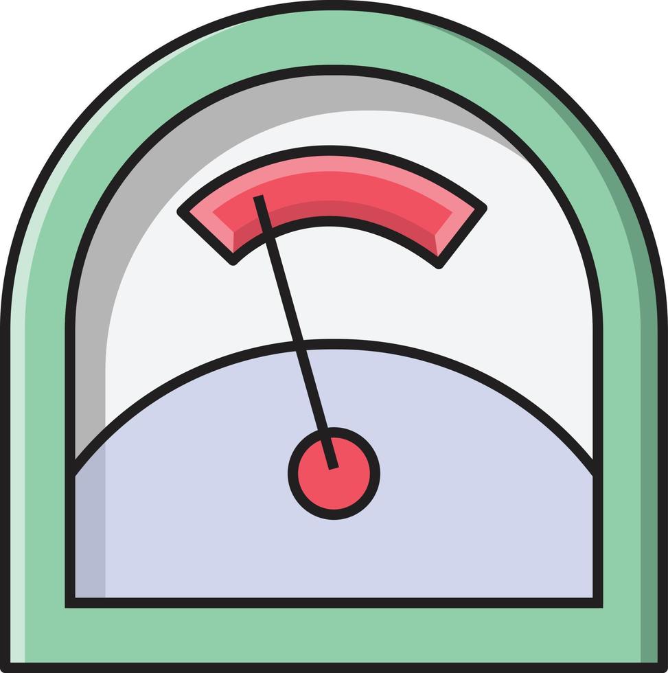 voltmeter vektor illustration på en bakgrund. premium kvalitet symbols.vector ikoner för koncept och grafisk design.