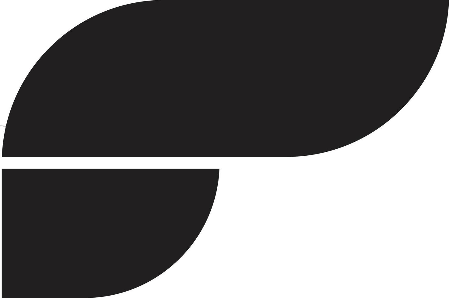 abstrakt vinge logotyp illustration i trendig och minimal stil vektor