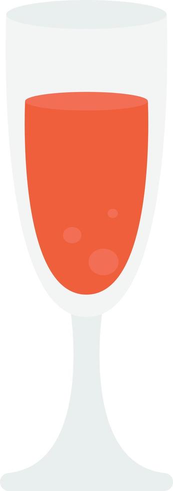 juice i glas, illustration, vektor på vit bakgrund.