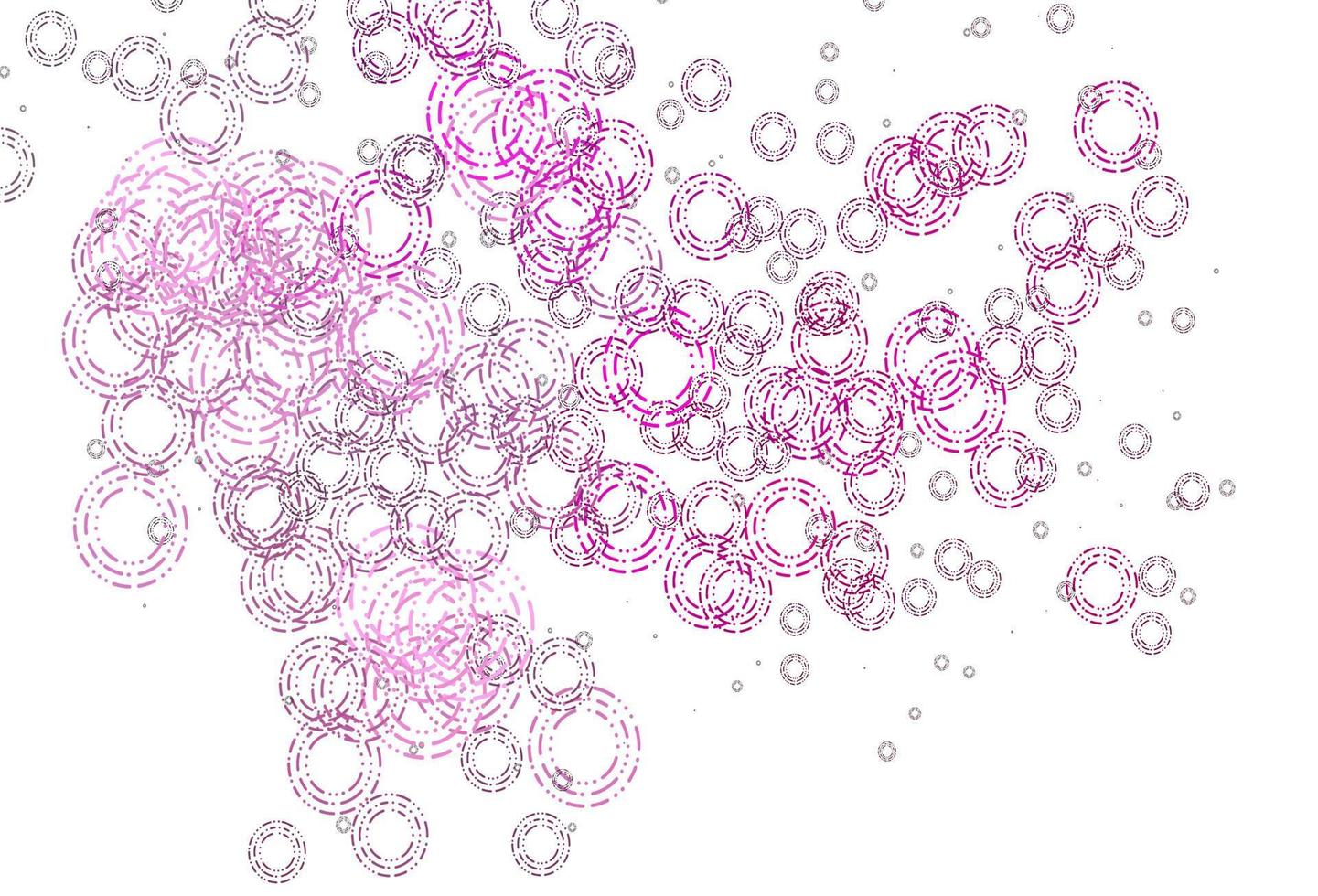 ljusrosa vektor bakgrund med prickar.