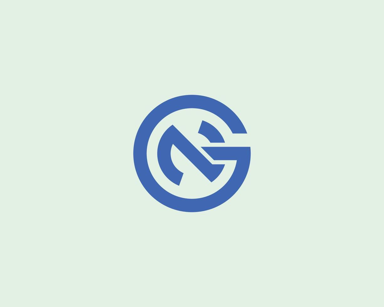 gn ng-Logo-Design-Vektorvorlage vektor