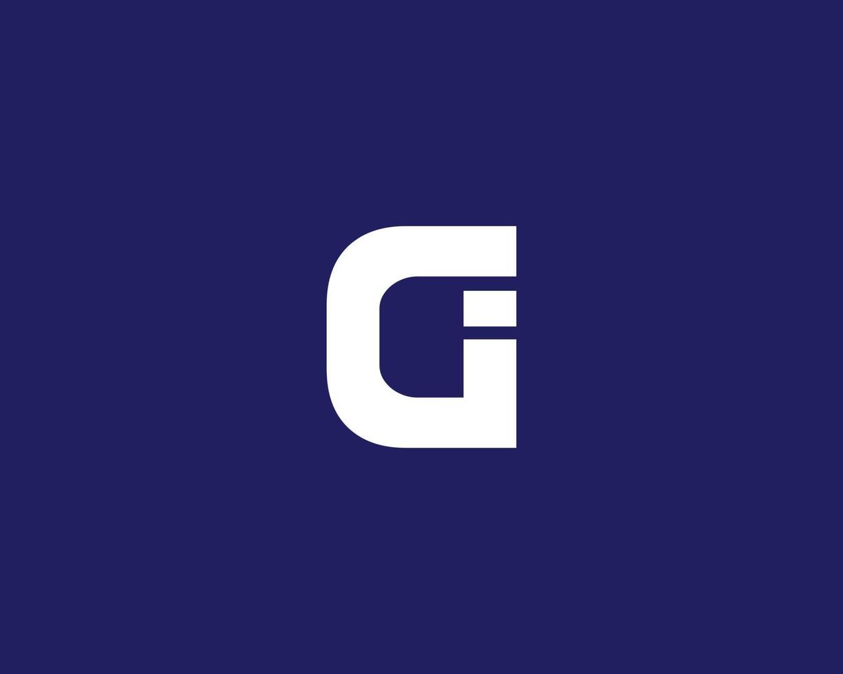 gi ig-Logo-Design-Vektorvorlage vektor