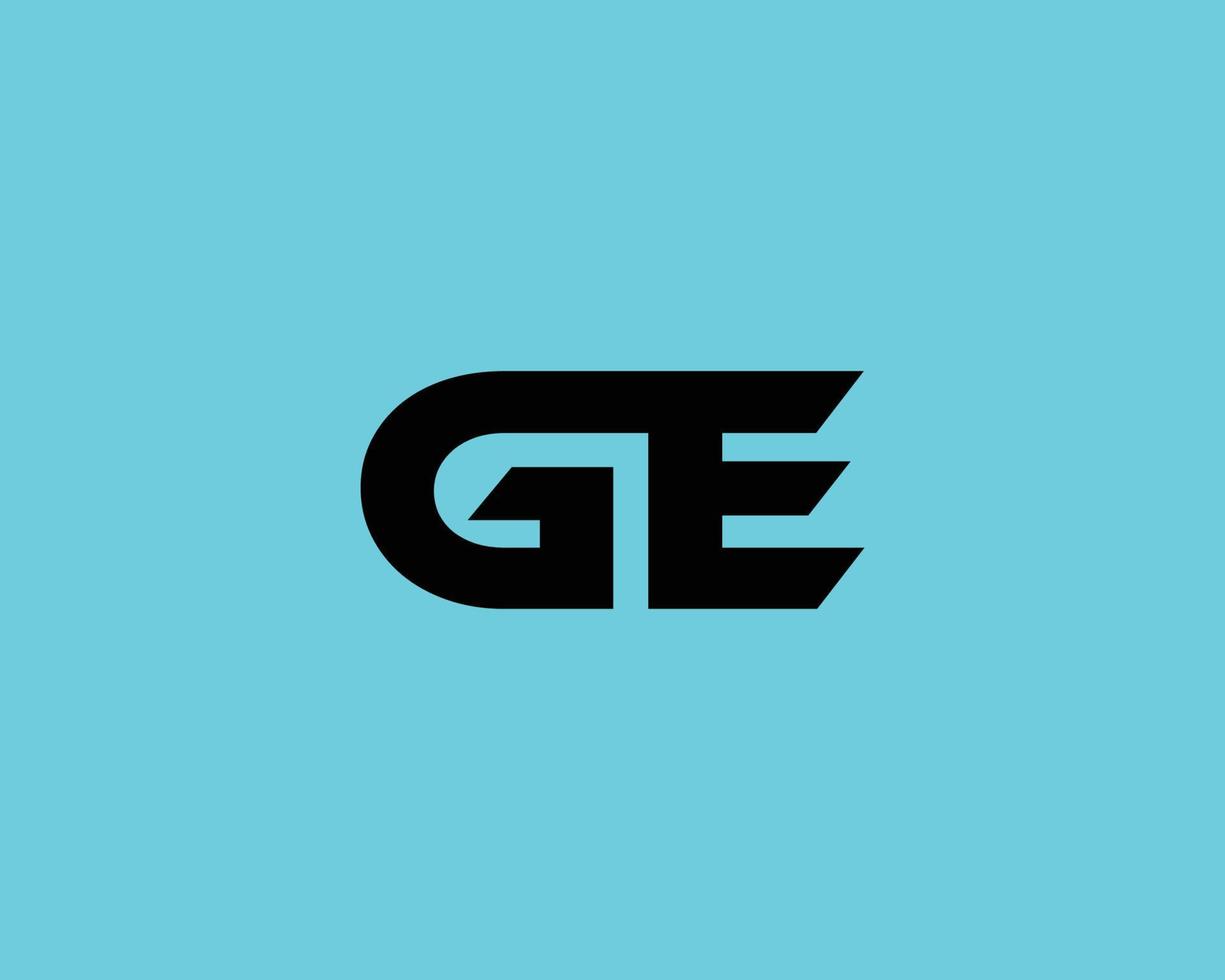 ge z. B. Logo-Design-Vektorvorlage vektor