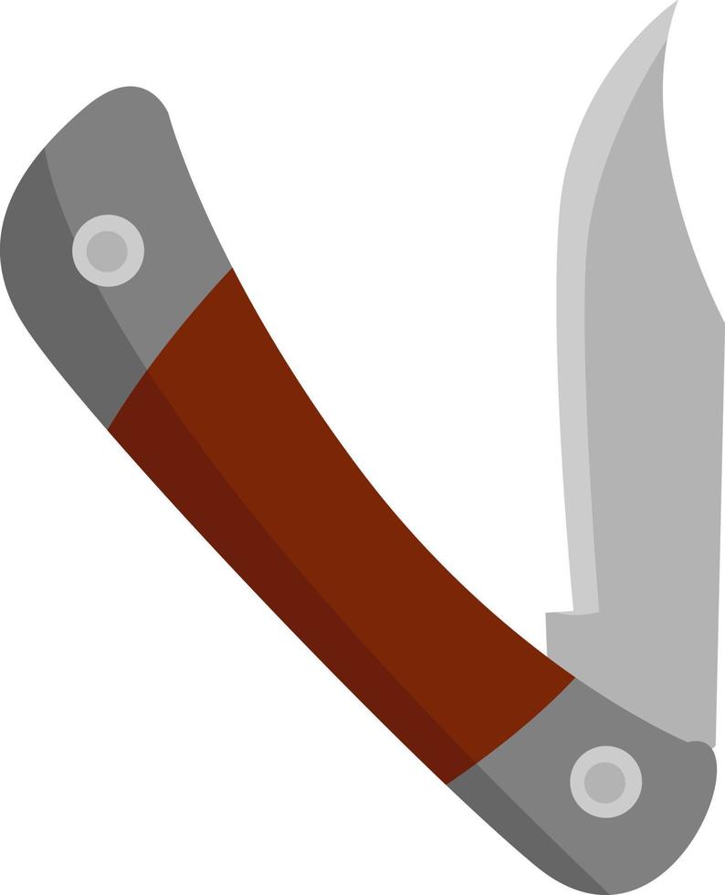 jackkniv, illustration, vektor på vit bakgrund.