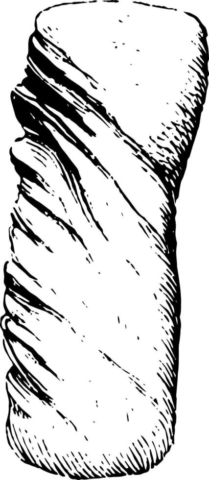 sten tomahawk årgång illustration. vektor