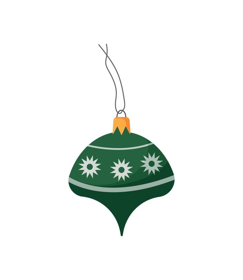 Vektorillustrator von Christbaumschmuck vektor