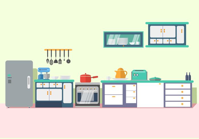 Cocina Gratis Vector