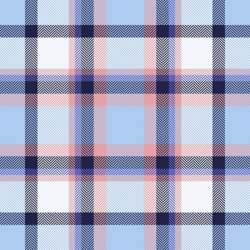 kariertes Karomuster. nahtlose Stoffstruktur. Tartan-Textildruck. vektor