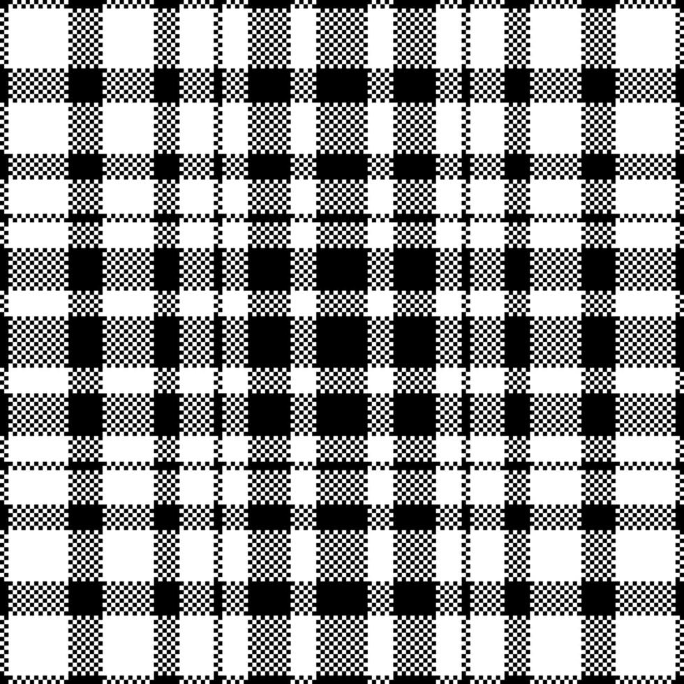 Pixel-Hintergrund-Vektor-Design. modernes, nahtloses Muster kariert. Stoff mit quadratischer Textur. Tartan Schottisches Textil. schönheit farbe madras verzierung. vektor